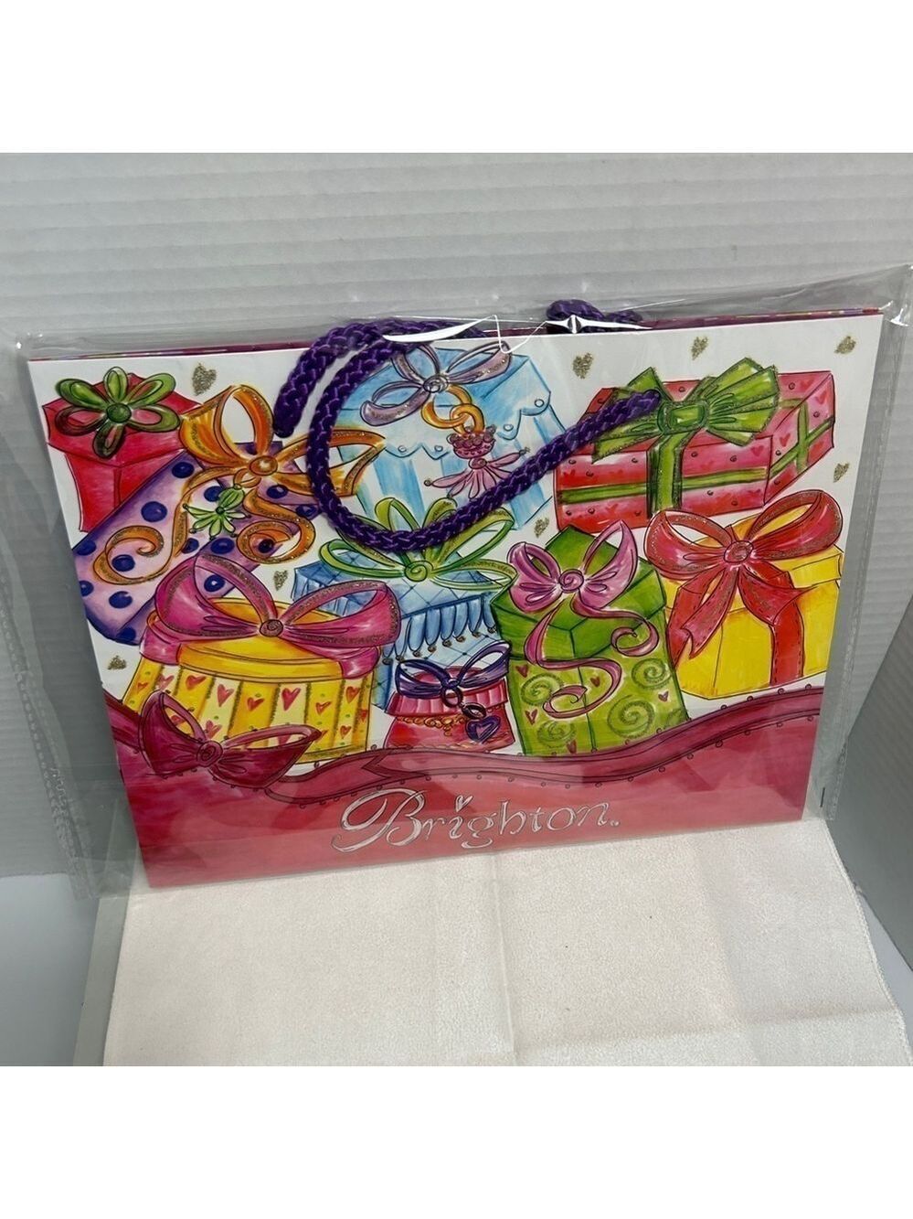 Brighton Gift Bag Lot of 3, 1 New, 2 Pre-owned - Picture 3 of 11